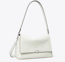 TORY BURCH CHARLIE SHOULDER BAG -  bianco