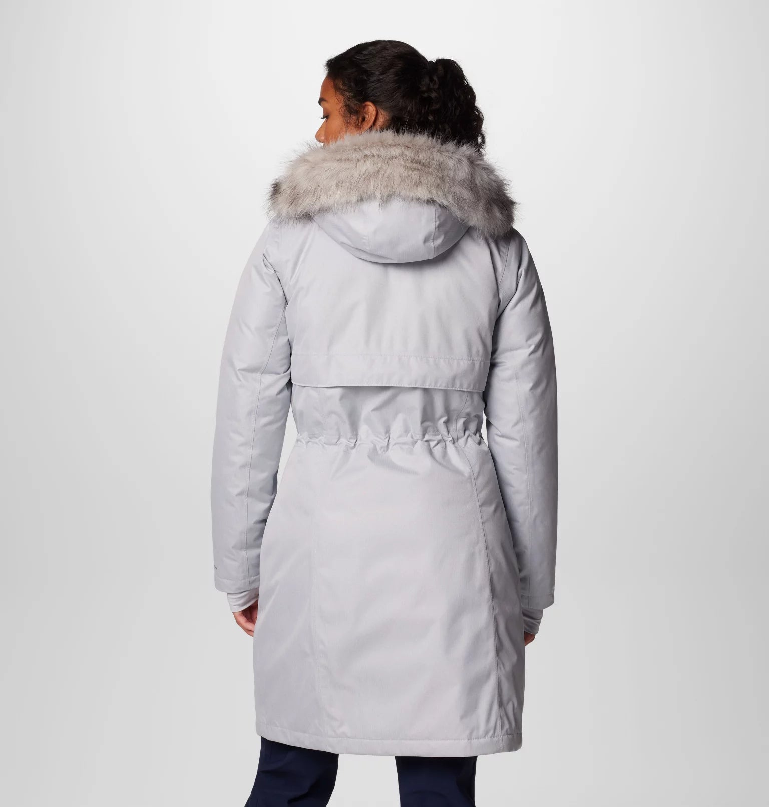 Columbia Women's Apres Arson™ II Winter Long Down Jacket -  Cirrus Grey