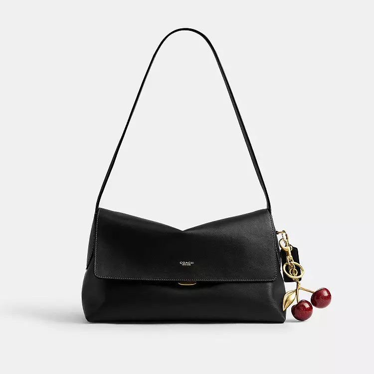 Coach Chelsea Shoulder Bag 30 - Brass/Black – Kanadadan Kapına