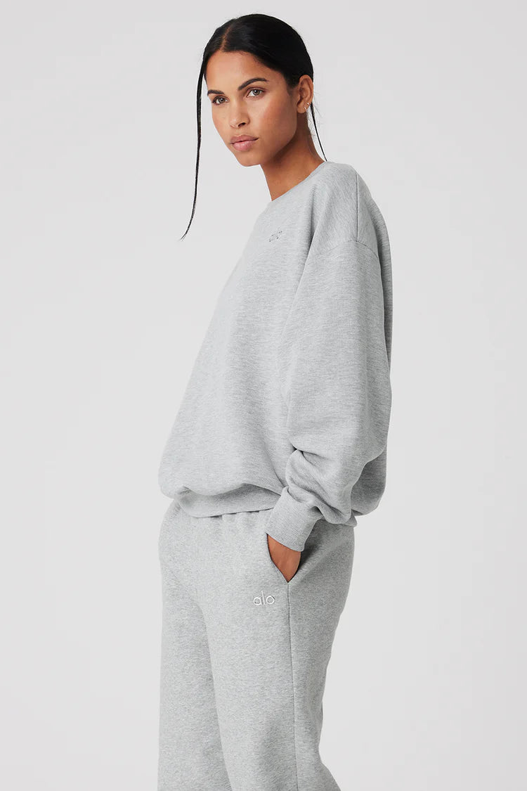 Alo Yoga Accolade Crew Neck Pullover