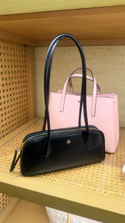 Tory Burch Rory Textured Box Satchel Bag