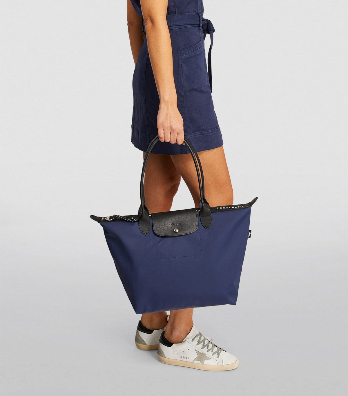 Longchamp Le Pliage Energy L Tote  Bag Navy