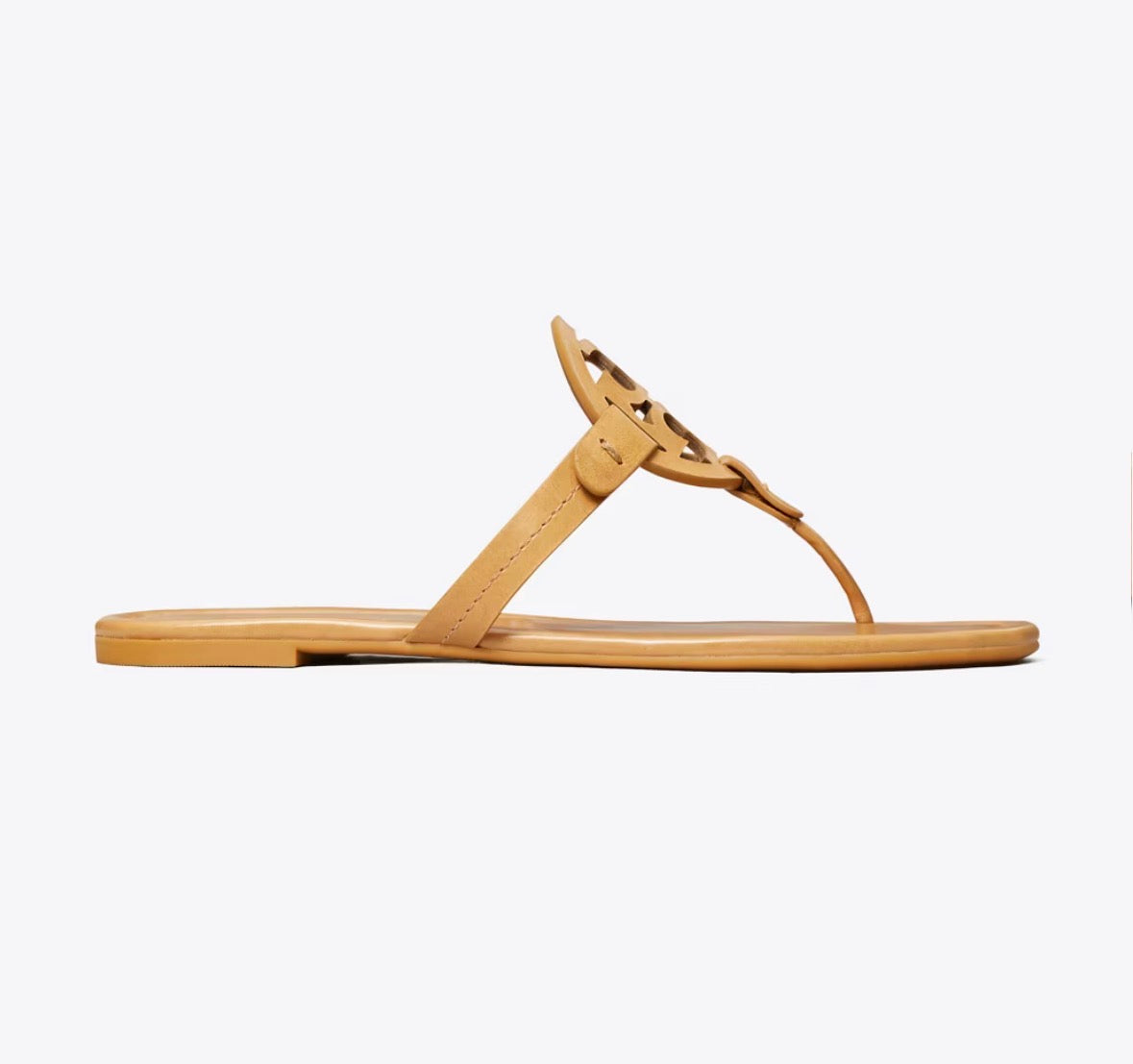 TORY BURCH MILLER SANDAL  -  walnut