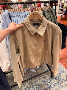 Ralph Lauren Cotton Canvas Jacket Camel