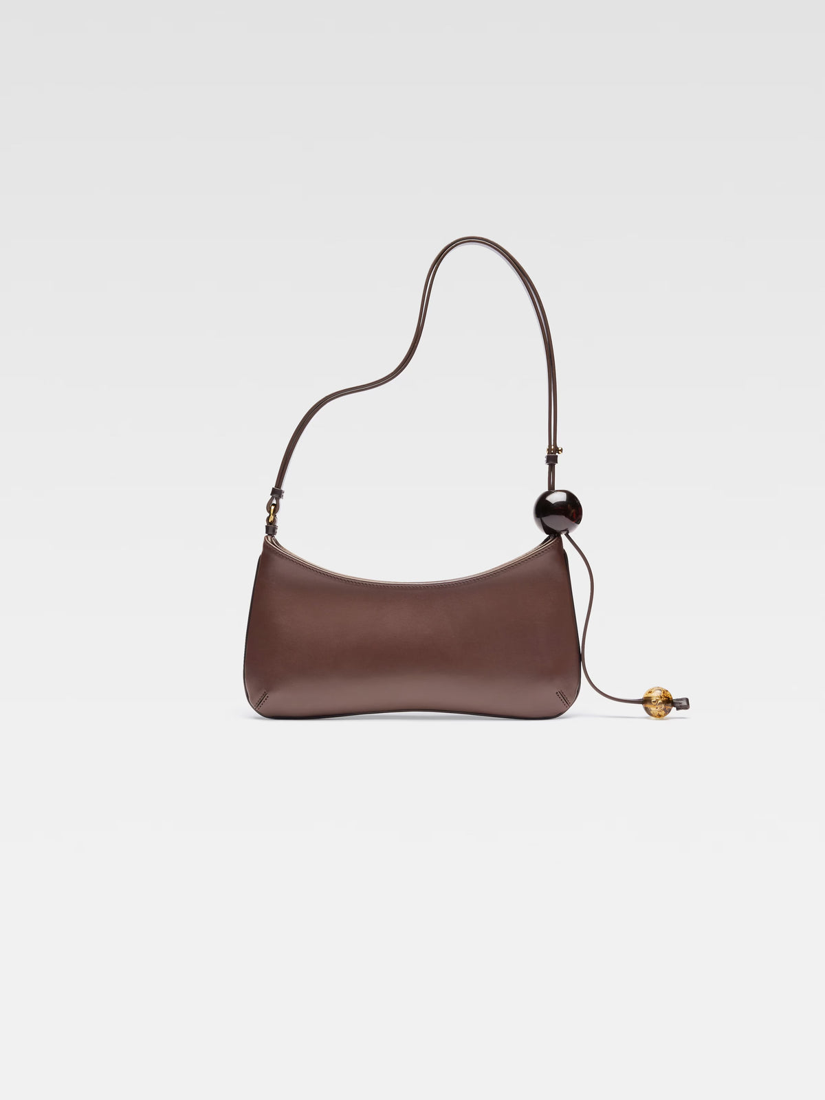 Jacquemus The Bisou Perle - Medium Brown