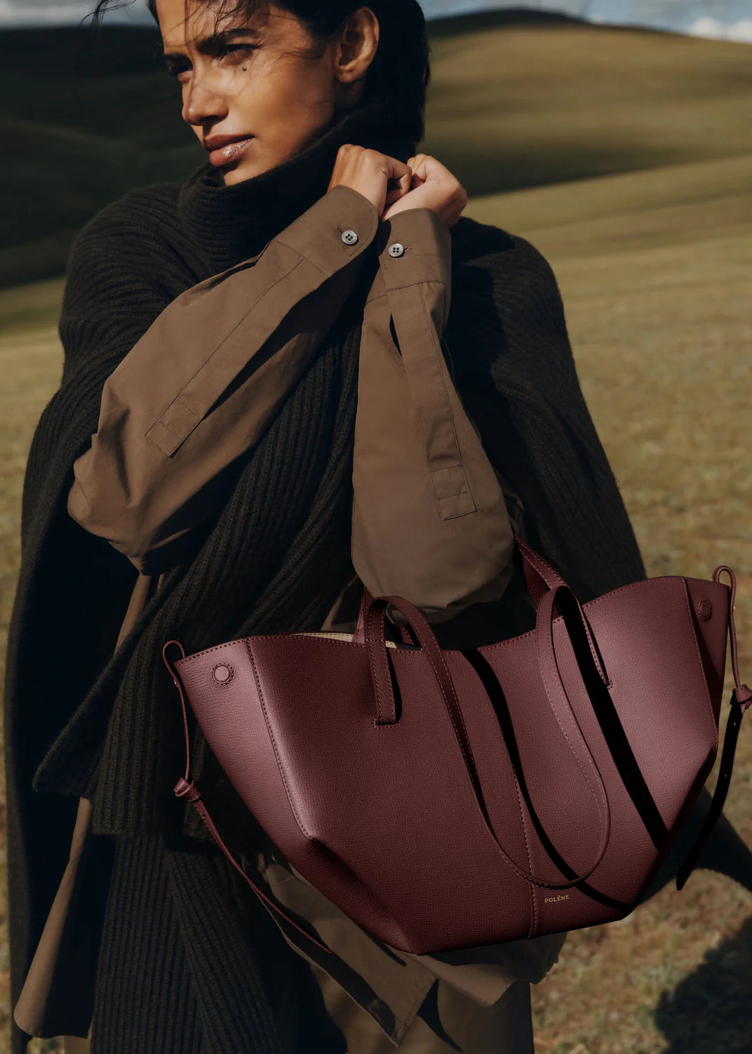 Polène Cyme Mini EDITION TEXTURED CHERRY