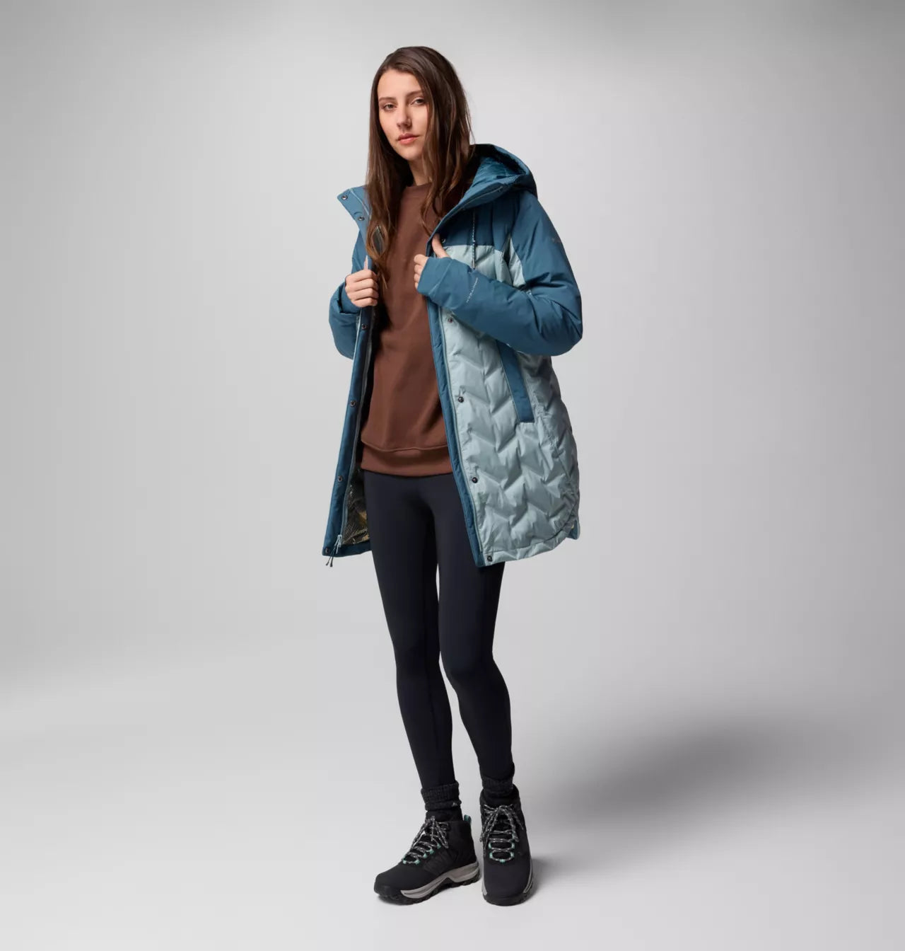 Columbia Women's Mountain Croo™ III Mid Down Jacket - Crushed Blue, Everblue