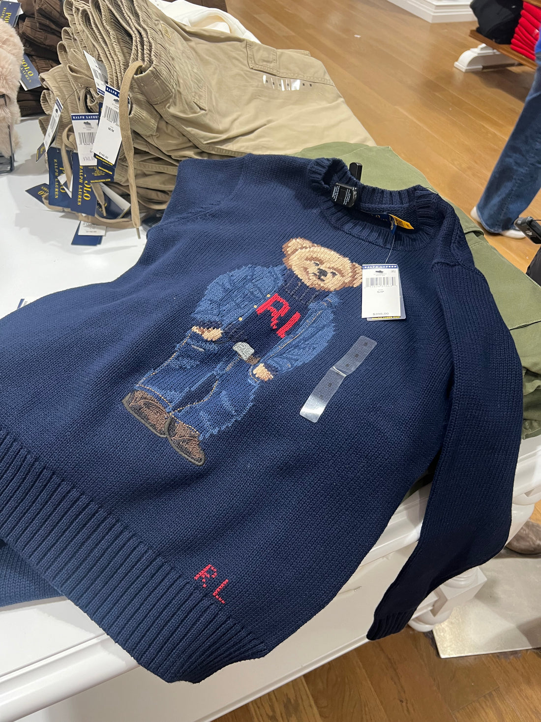 Ralph Lauren Bear Sweater Limited Edition