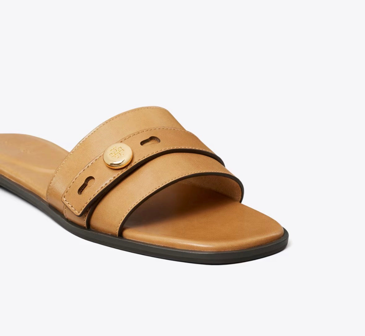 TORY BURCH ROMY SLIDE  - tiramisu