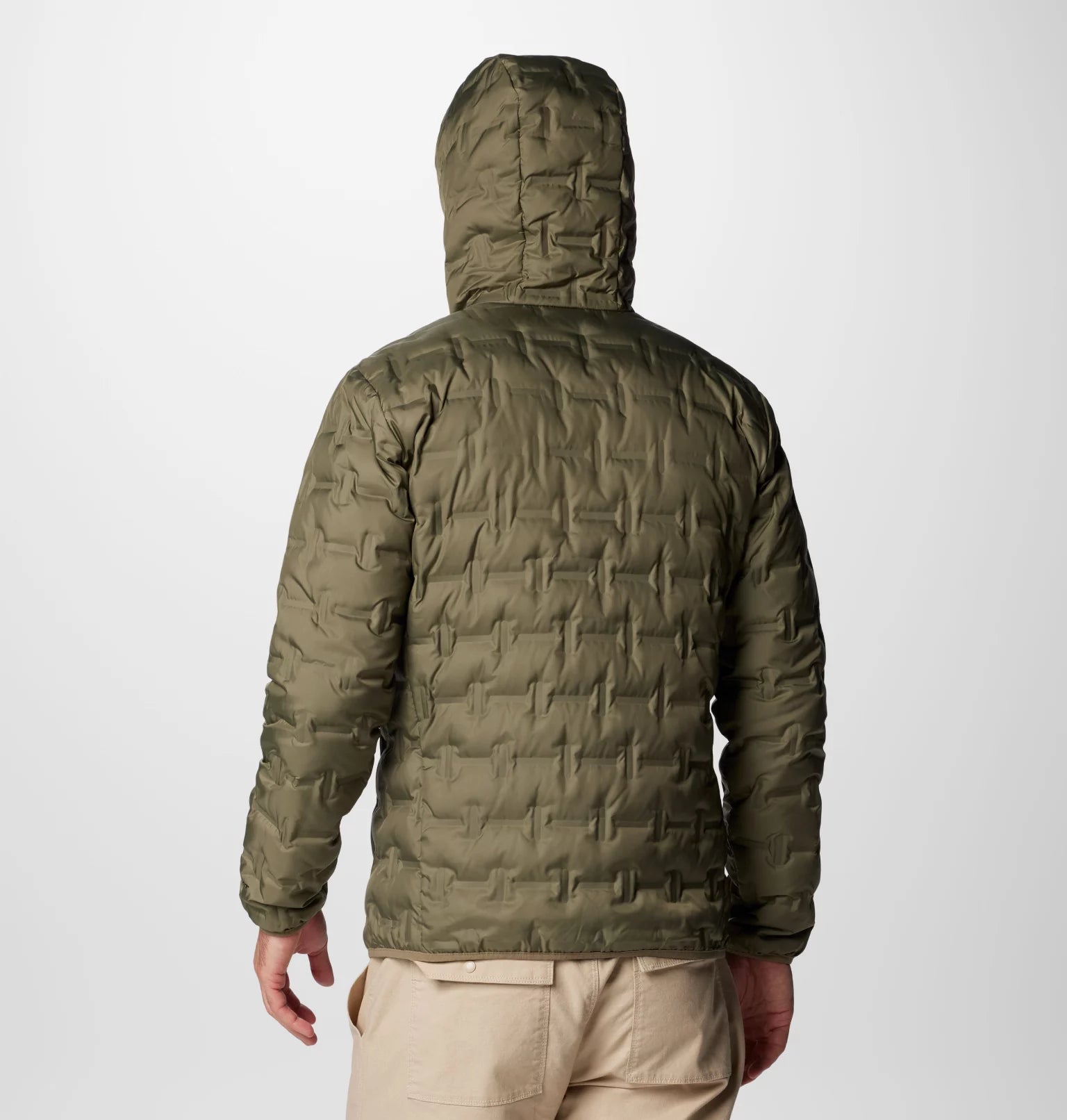 Columbia Men's Delta Ridge™ II Down Hooded Jacket - Stone Green