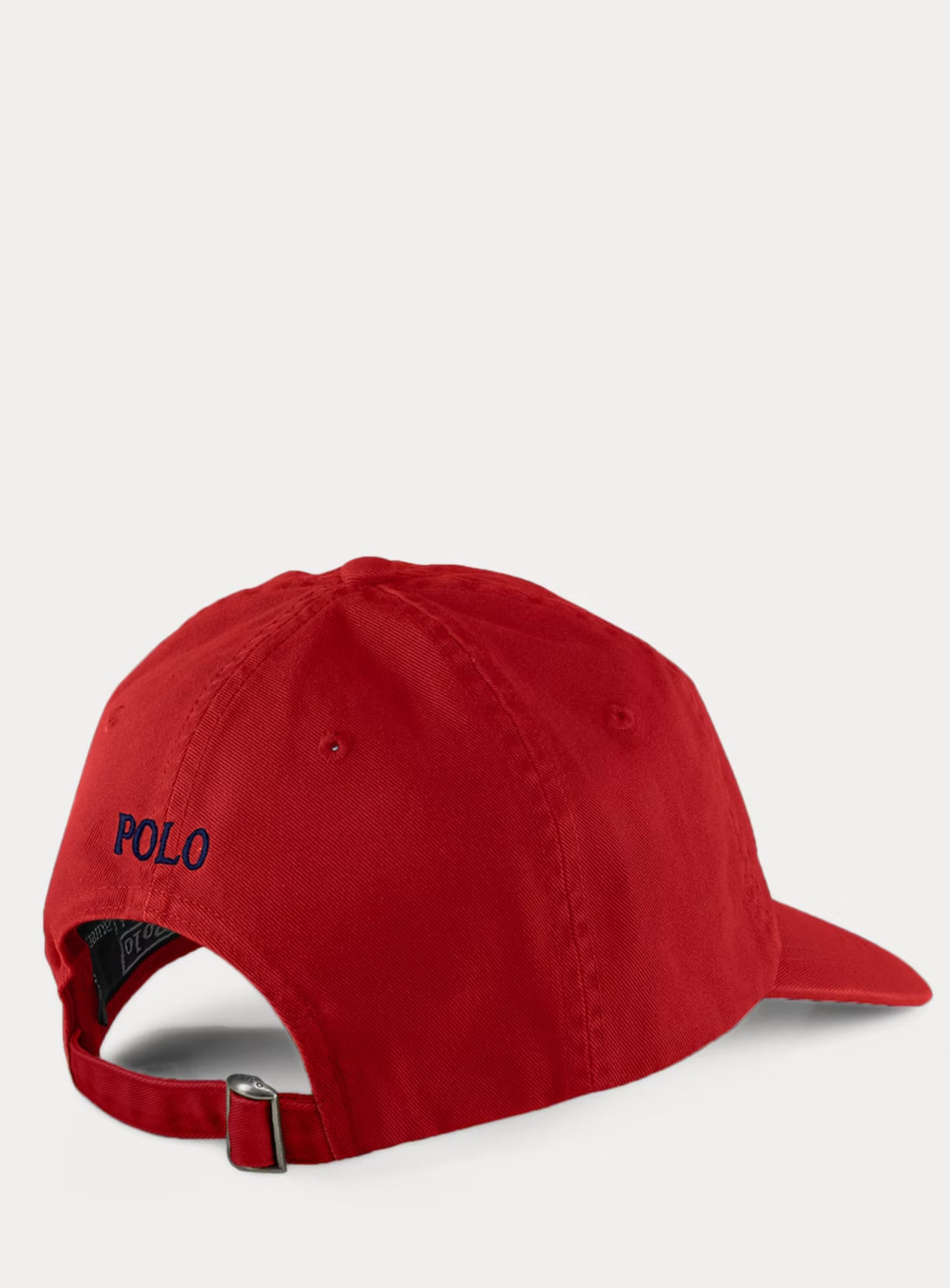 Ralph Lauren The Iconic Cotton Chino Ball Cap Red/Blue
