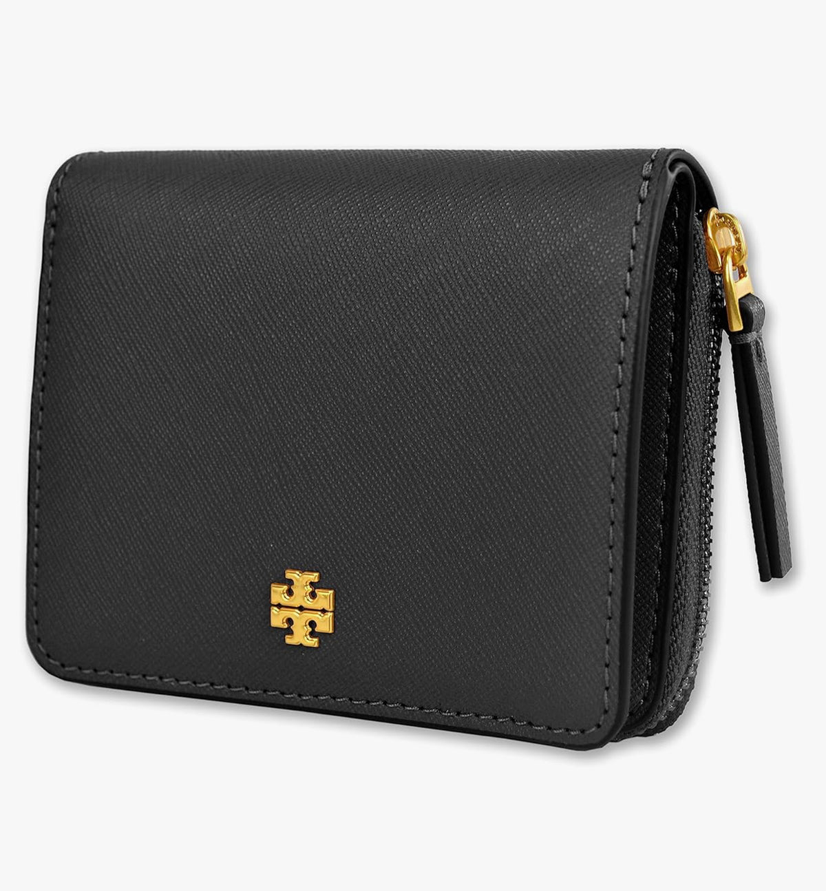 Tory Burch Emerson Mini Wallet Siyah Deri Cüzdan - Hemen Teslim