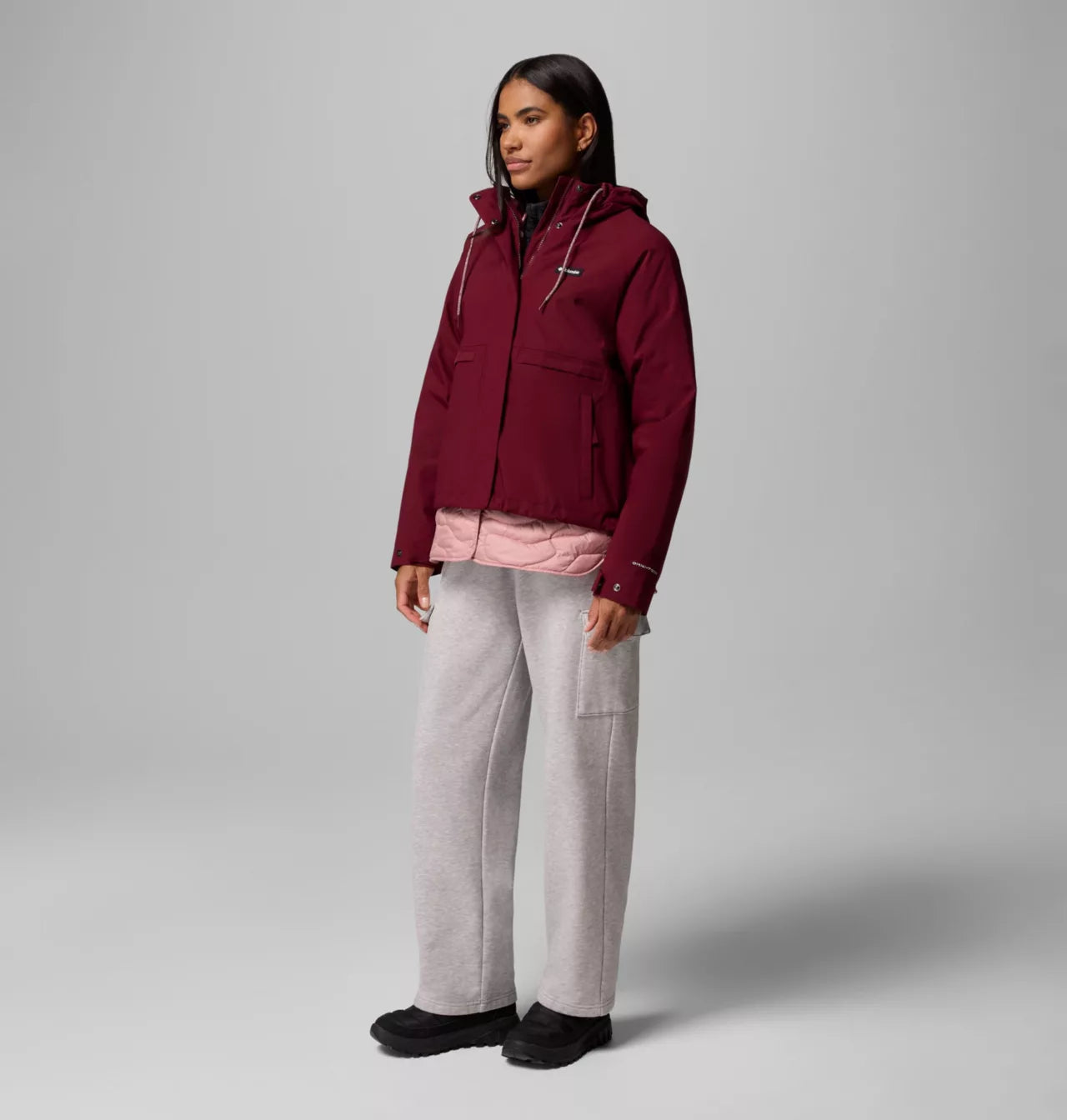 Columbia Women's Montara Park™ Interchange Jacket -  Rich Wine