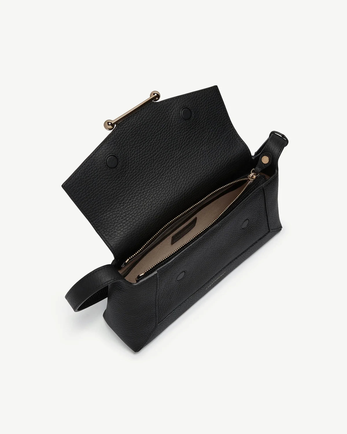 Strathberry Mosaic Shoulder Bag  - Black