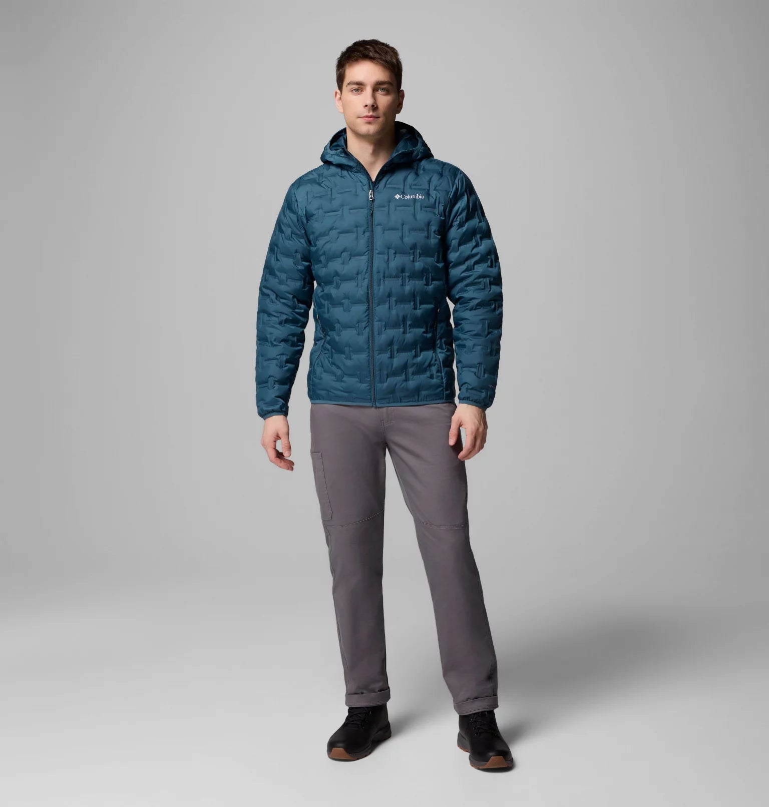Columbia Men's Delta Ridge™ II Down Hooded Jacket - Everblue
