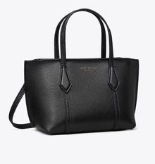 TORY BURCH MINI PERRY TOTE BAG  - BLACK