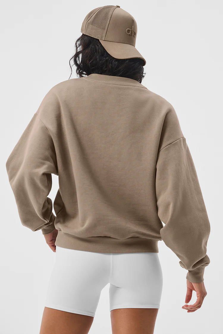 Alo Yoga Accolade Crew Neck Pullover