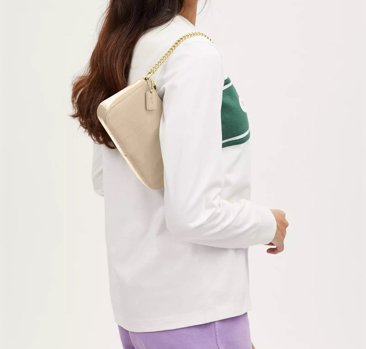 Coach Nolita 19 Crocodile Ivory - HEMEN TESLİMDE