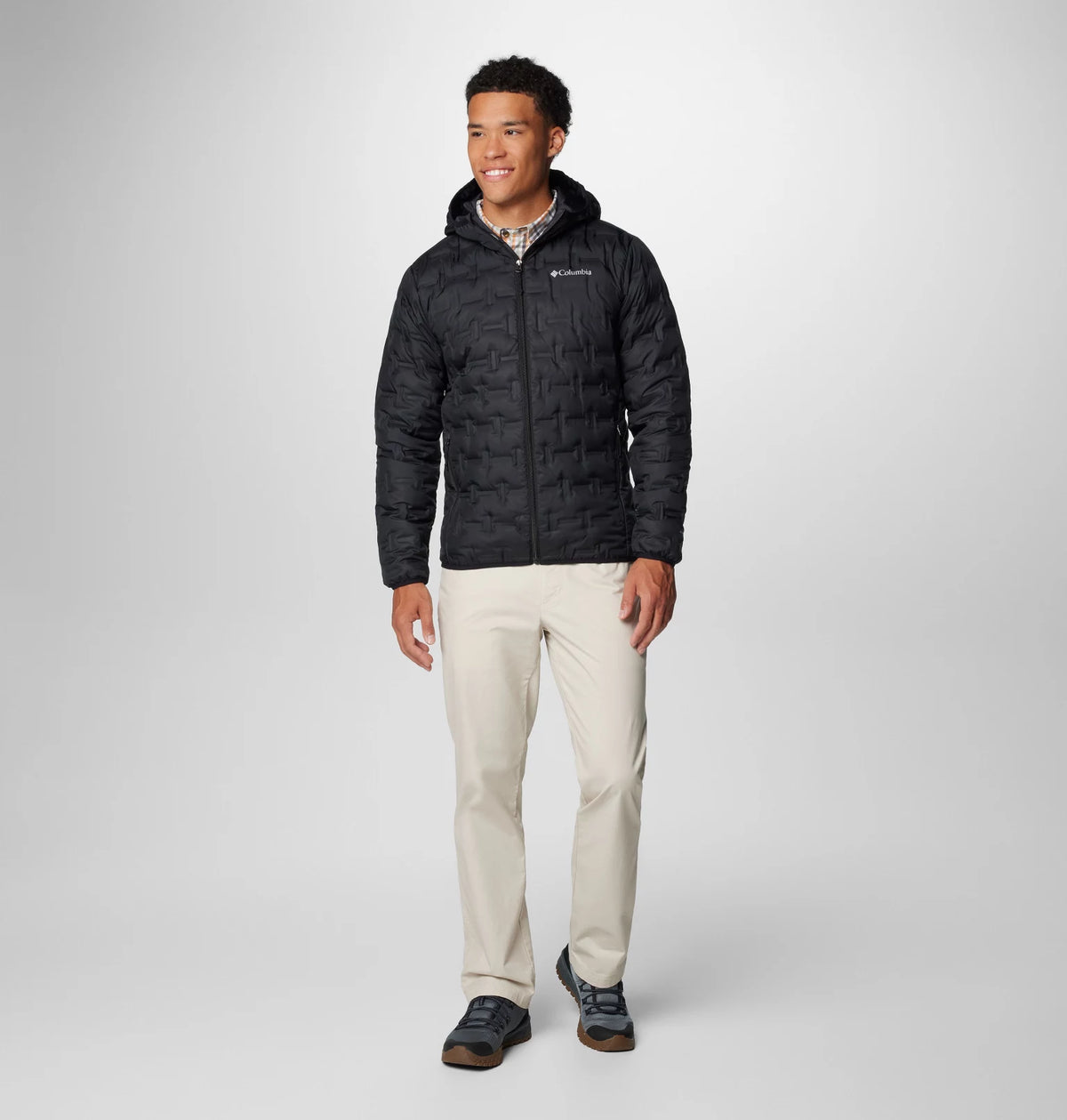 Columbia Men's Delta Ridge™ II Down Hooded Jacket - Black