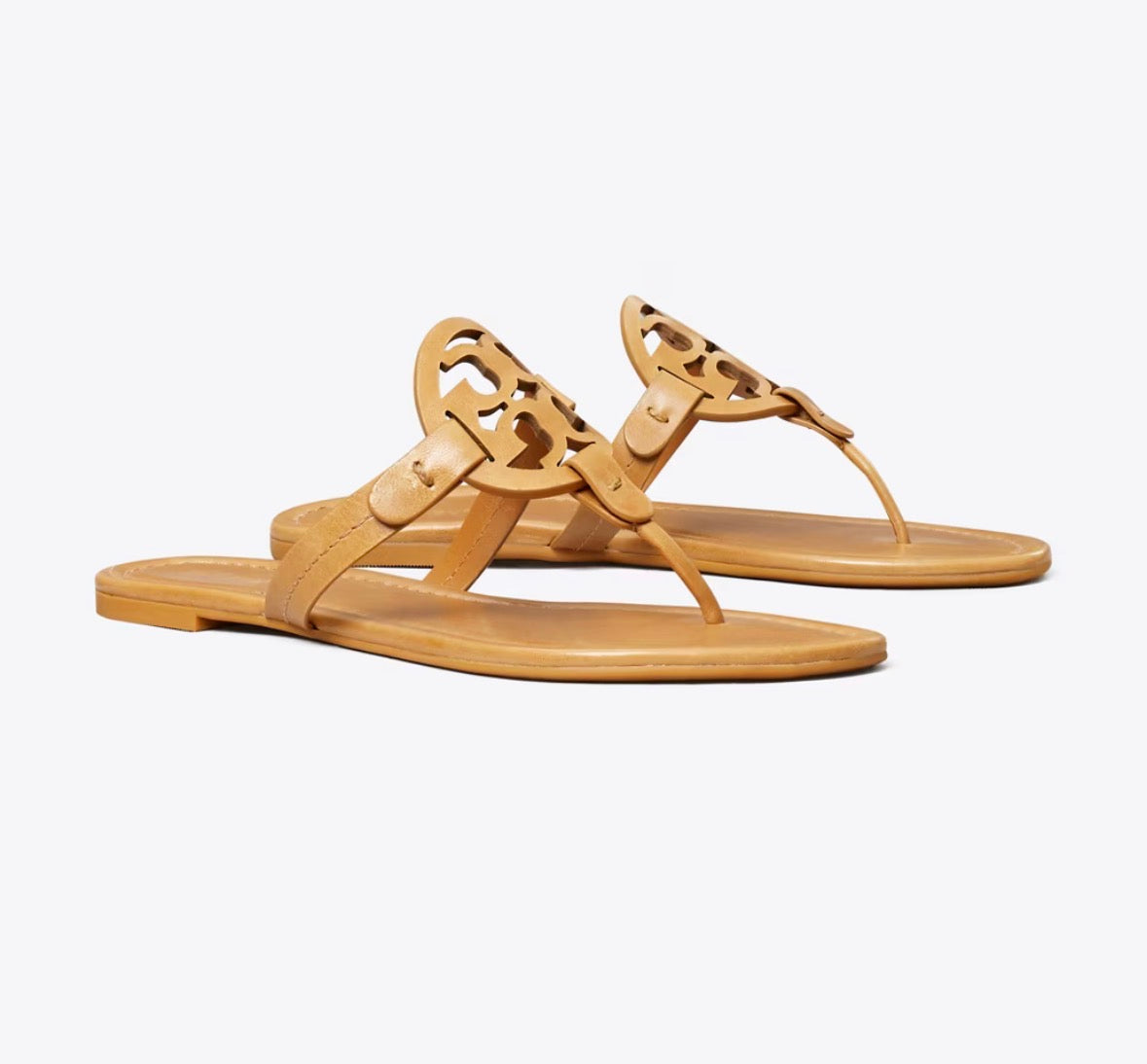 TORY BURCH MILLER SANDAL  -  walnut