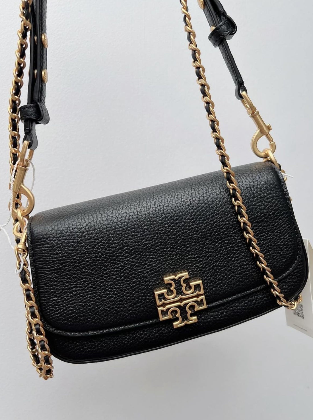 Tory Burch Britten Convertible Crossbody Kadın Deri Çanta