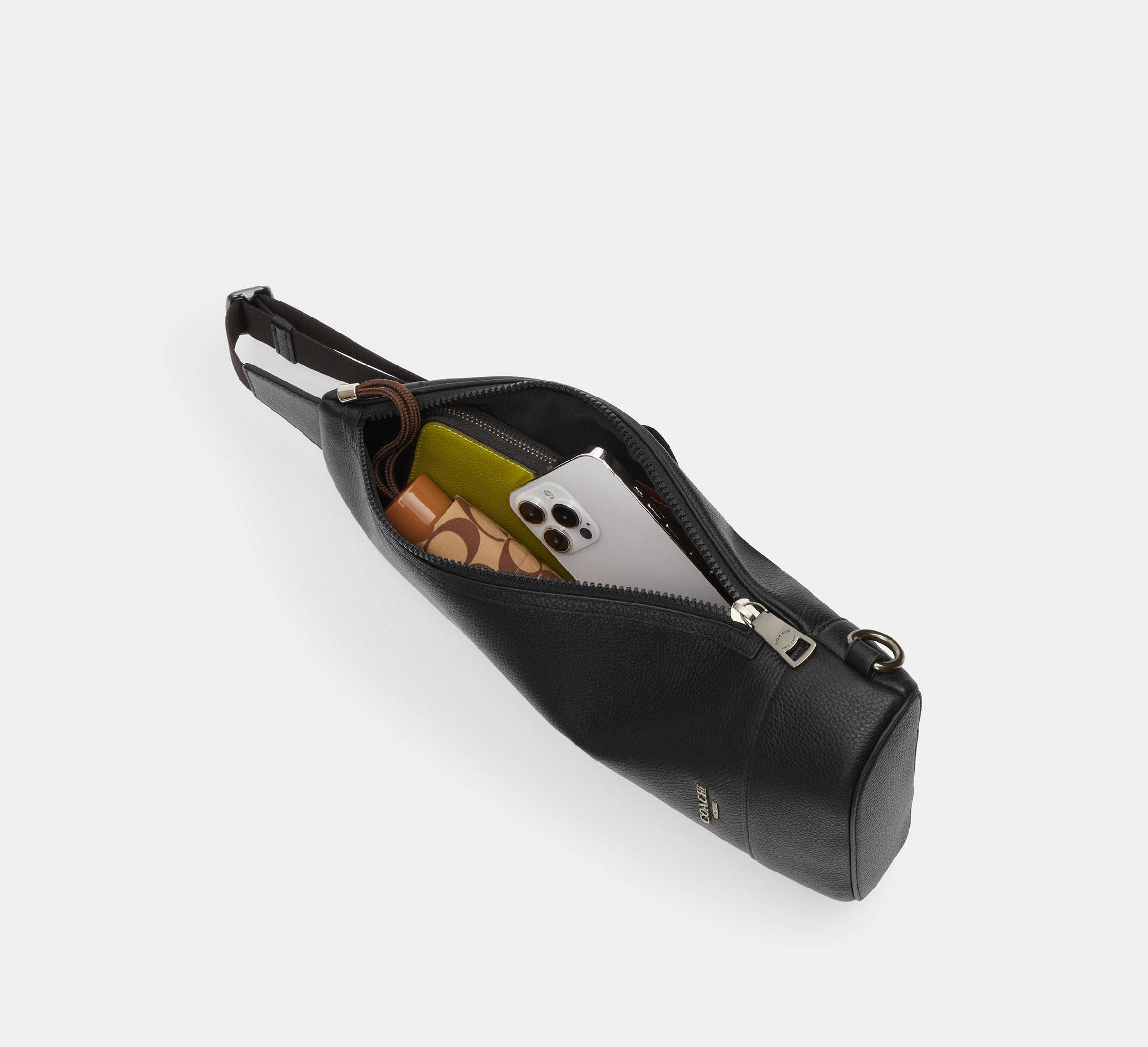 Dominic Chalk Coach Dominic Sling Pack In Signature - Gunmetal/Chalk/Black ...