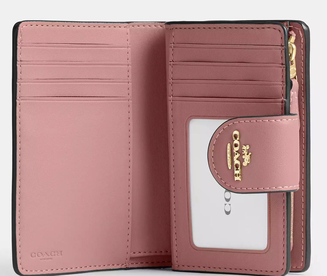 Coach Medium Corner Zip Deri Cüzdan