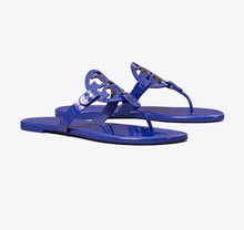 TORY BURCH MILLER PATENT SANDAL  -  ballpoint blue