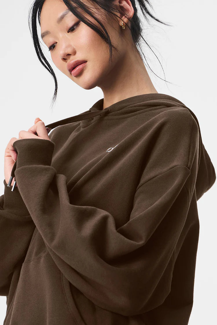 Alo Yoga Women's Accolade Hoodie - Espresso