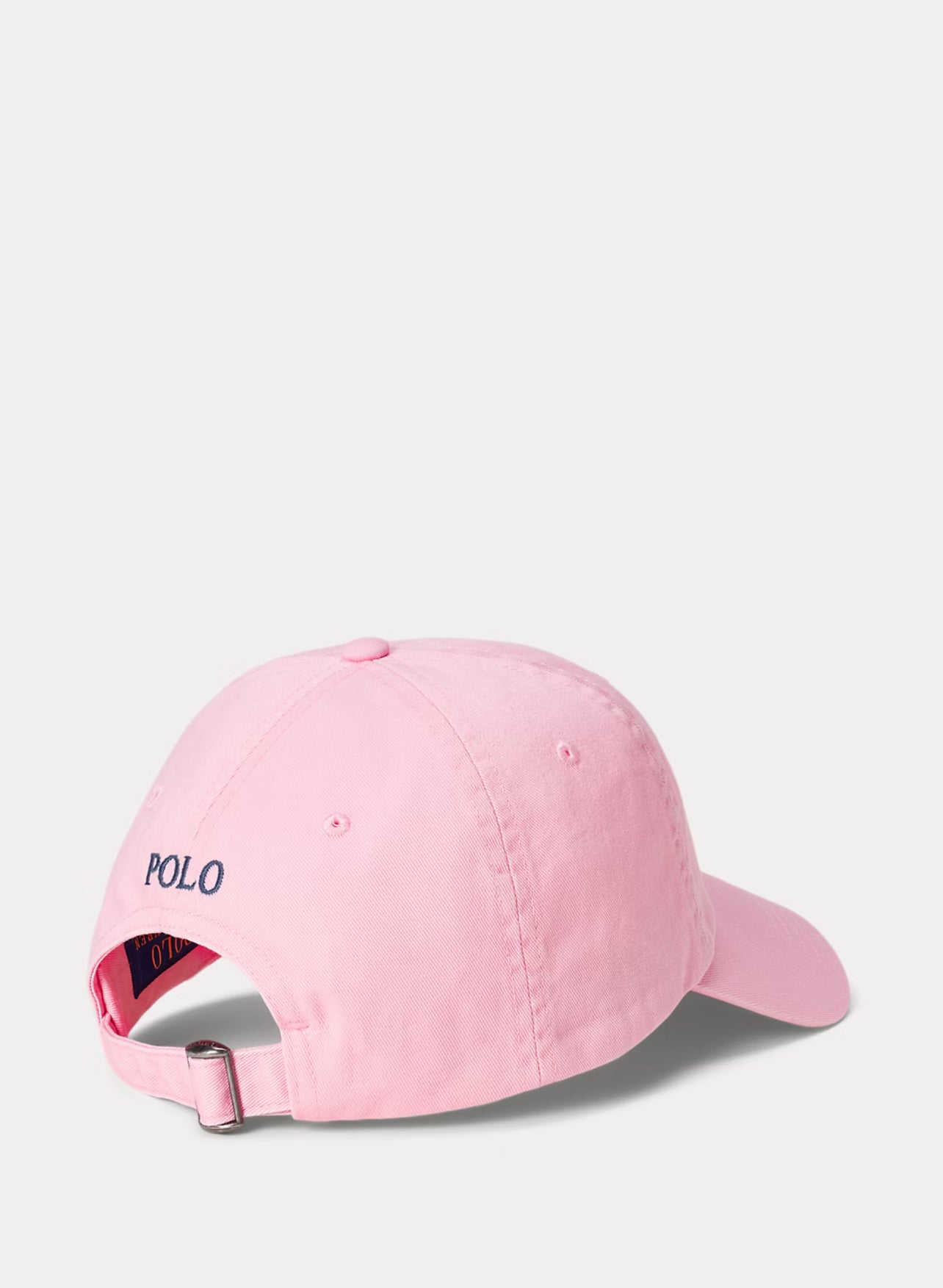 Ralph Lauren The Iconic Cotton Chino Ball Cap Carmel Pink/ Blue