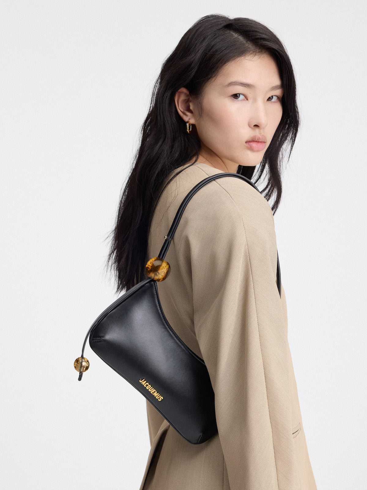 Jacquemus The Bisou Perle - Black