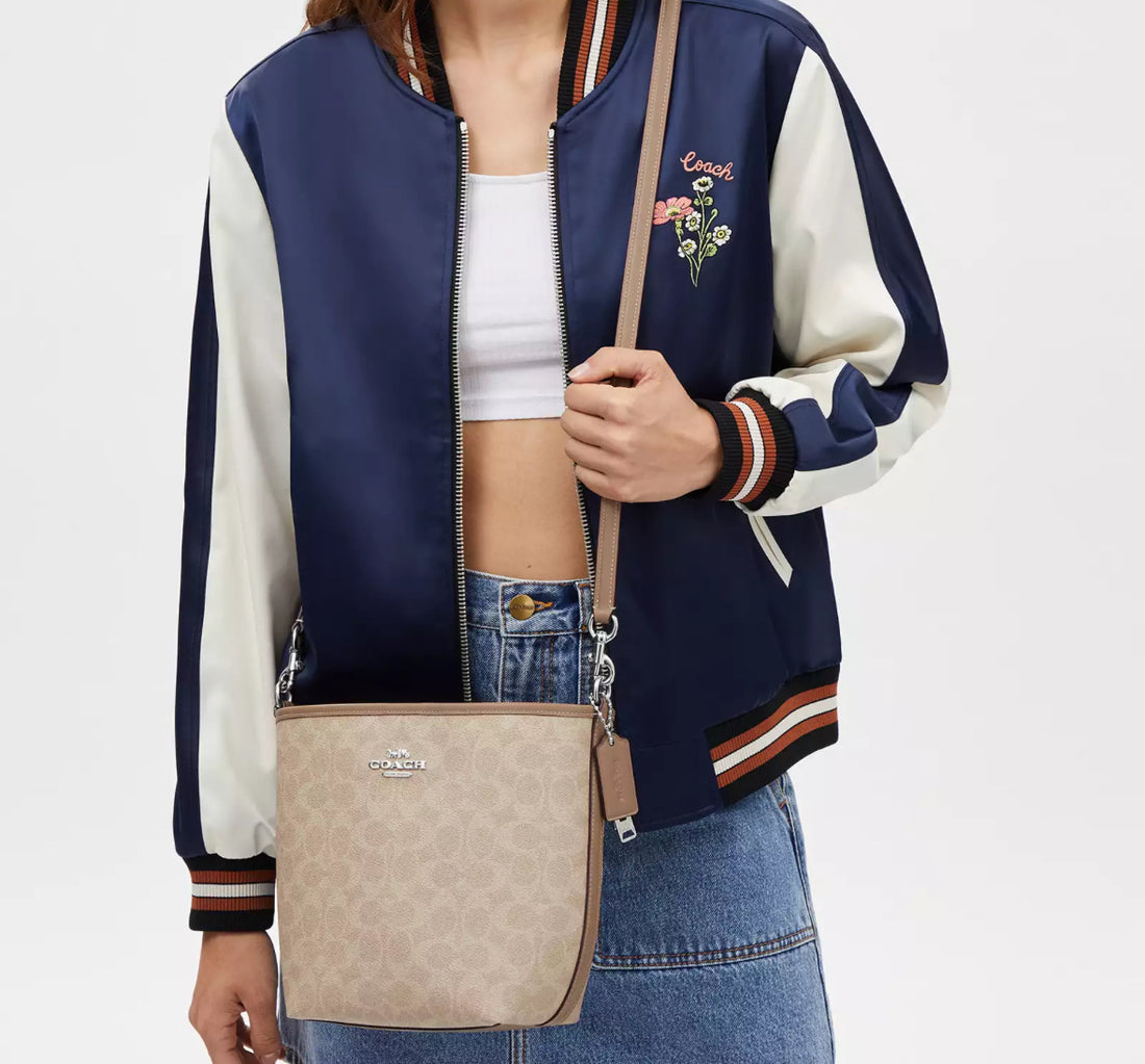 Coach City Bucket Bag In Signature Kadın Deri Çanta