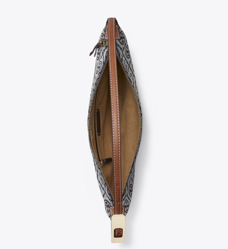 TORY BURCH T MONOGRAM SMALL BALLOON BAG- Tory Navy