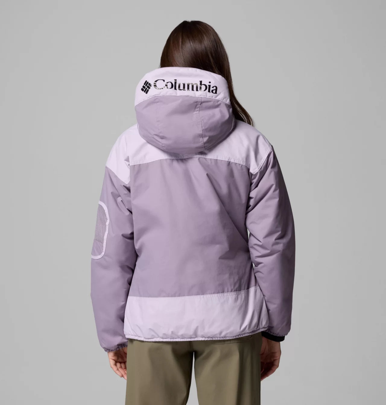 Columbia Women's Challenger™ Insulated Pullover - Shale Purple, Lavender Pearl