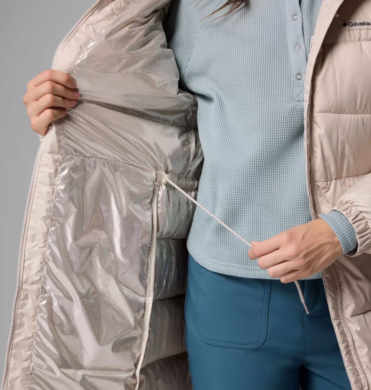 Columbia Women's Pike Lake™ III Long Jacket - Dark Stone