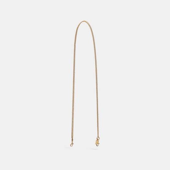 Coach Chain Strap -  Gold/Gold