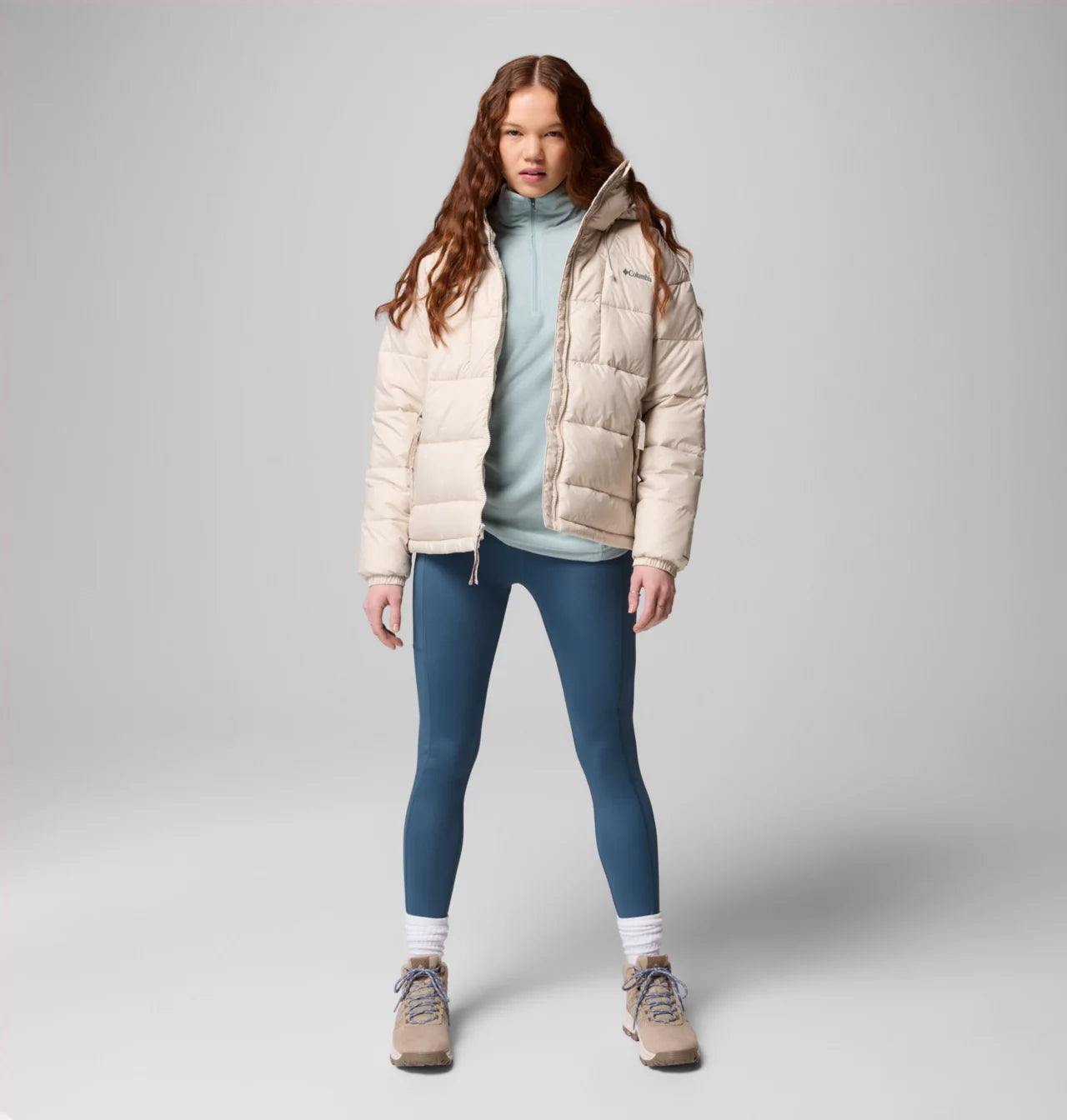 Columbia Women's Pike Lake™ III Hooded Jacket -  Dark Stone