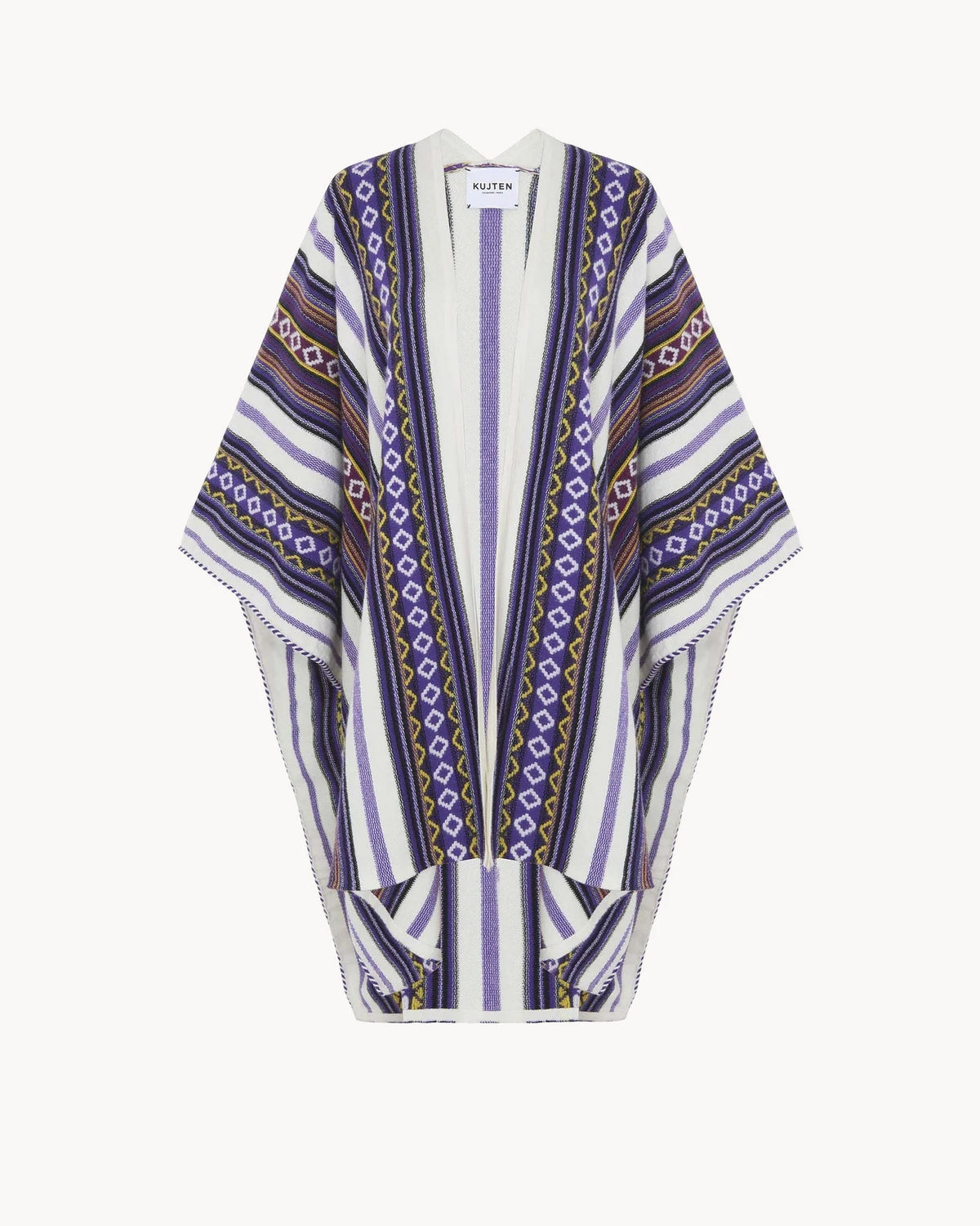 Kujten  -  Cape Lambok Cashmere Cape, 4-threads  -   White