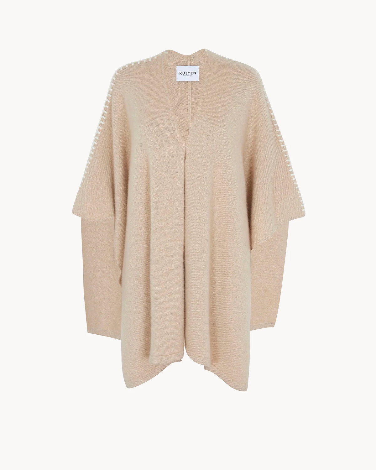 Kujten  -  Cape Valya Women Cashmere Cape, 2-threads  -  Organic