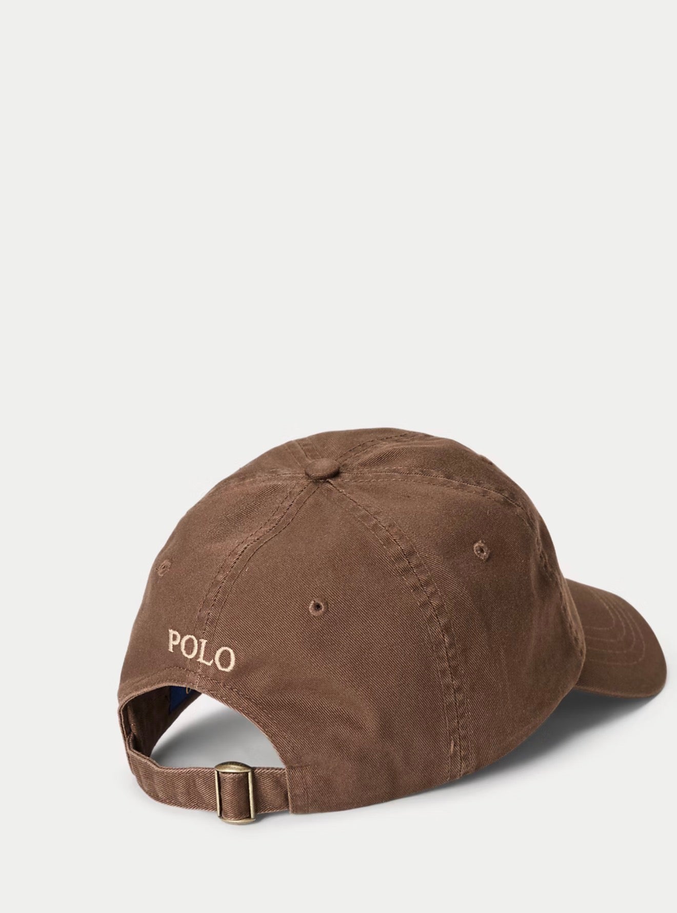 Ralph Lauren The Iconic Cotton Chino Ball Cap Cooper Brown