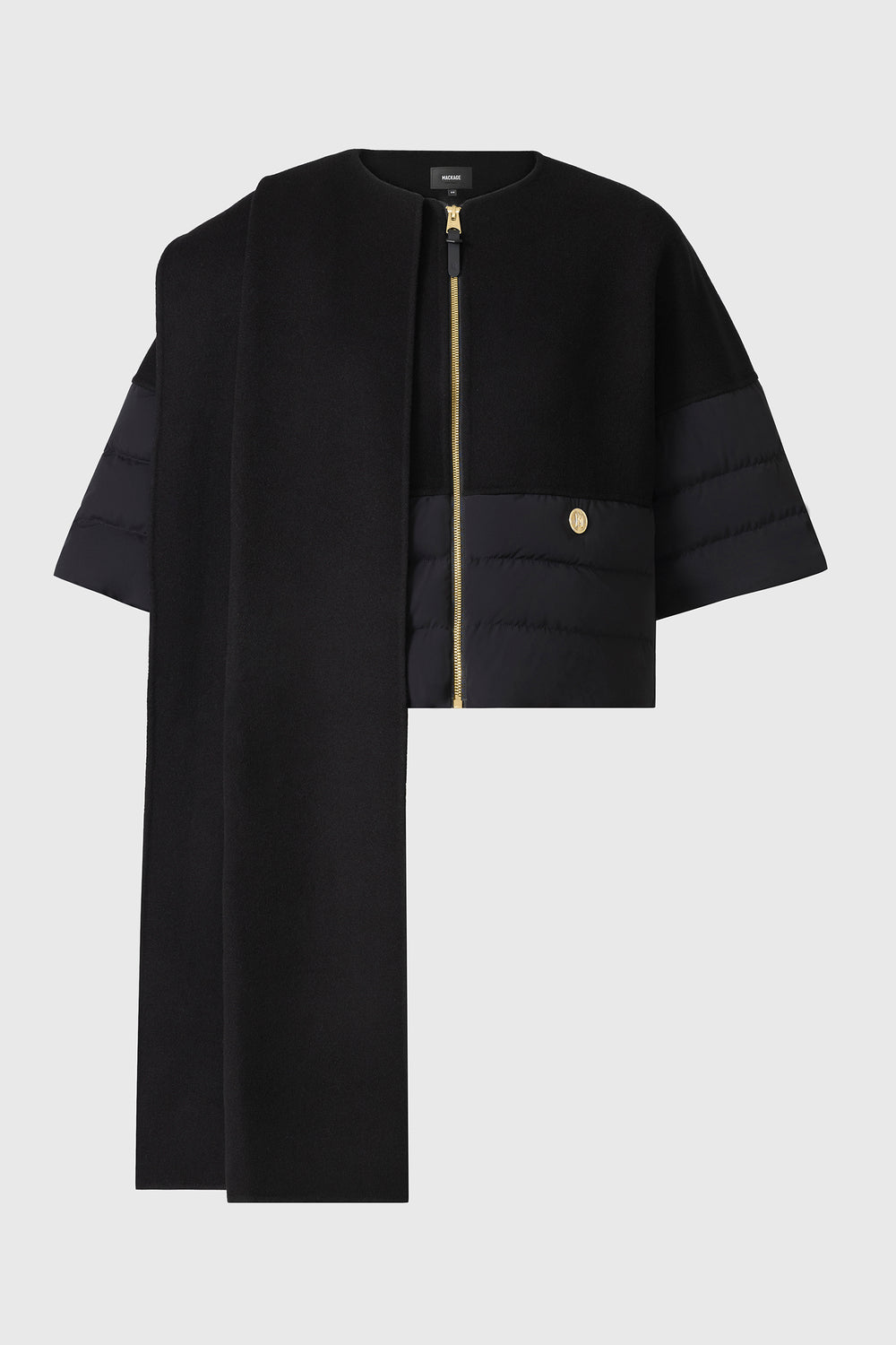 Mackage GILLIAN wool jacket-Black