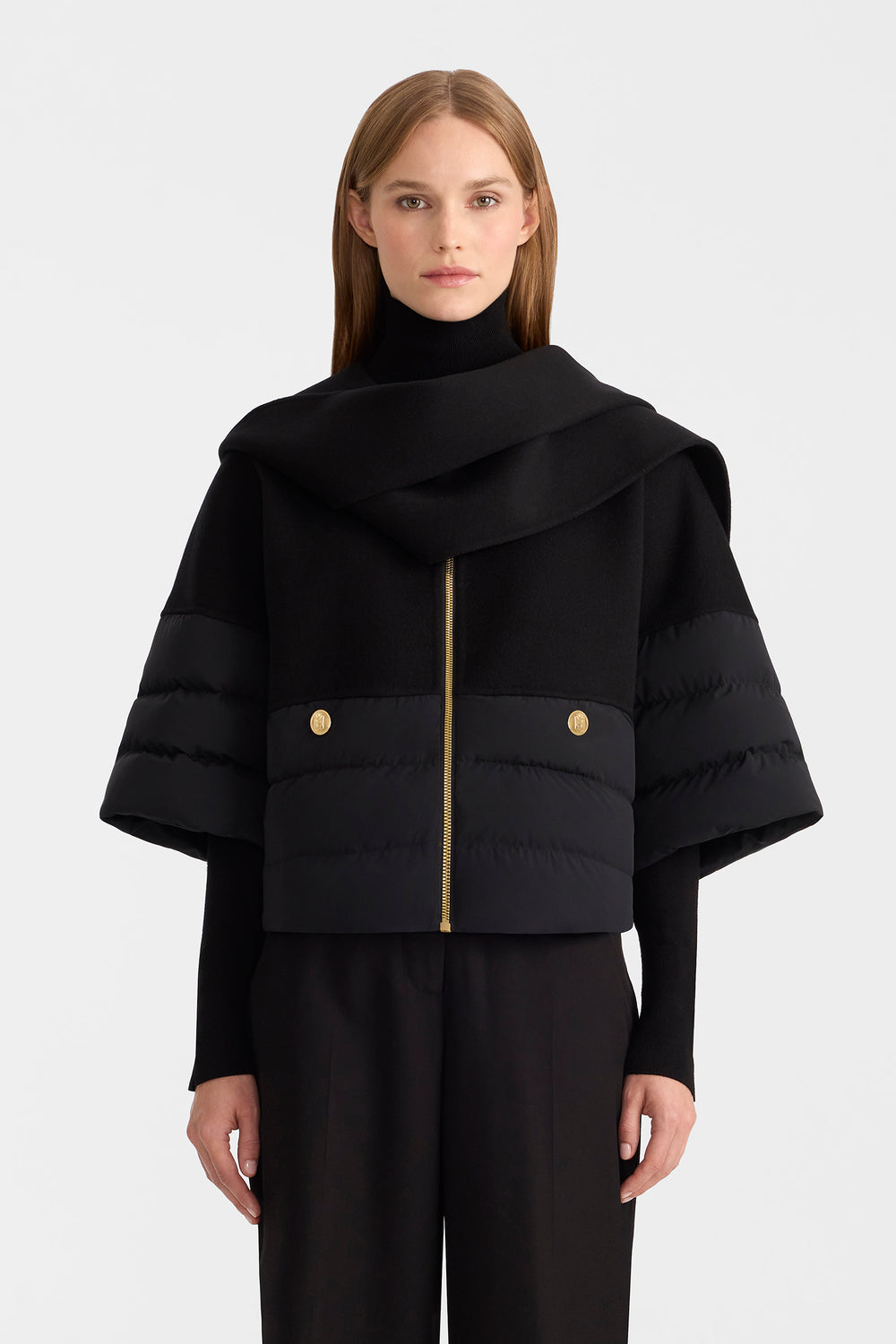 Mackage GILLIAN wool jacket-Black