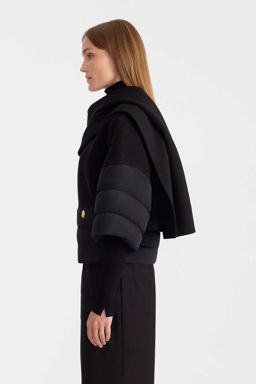 Mackage GILLIAN wool jacket-Black