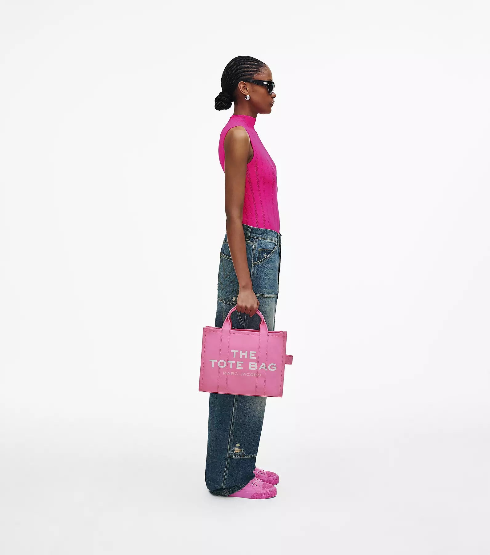 Marc Jacobs The Canvas Medium Tote Bag - Bow Pink