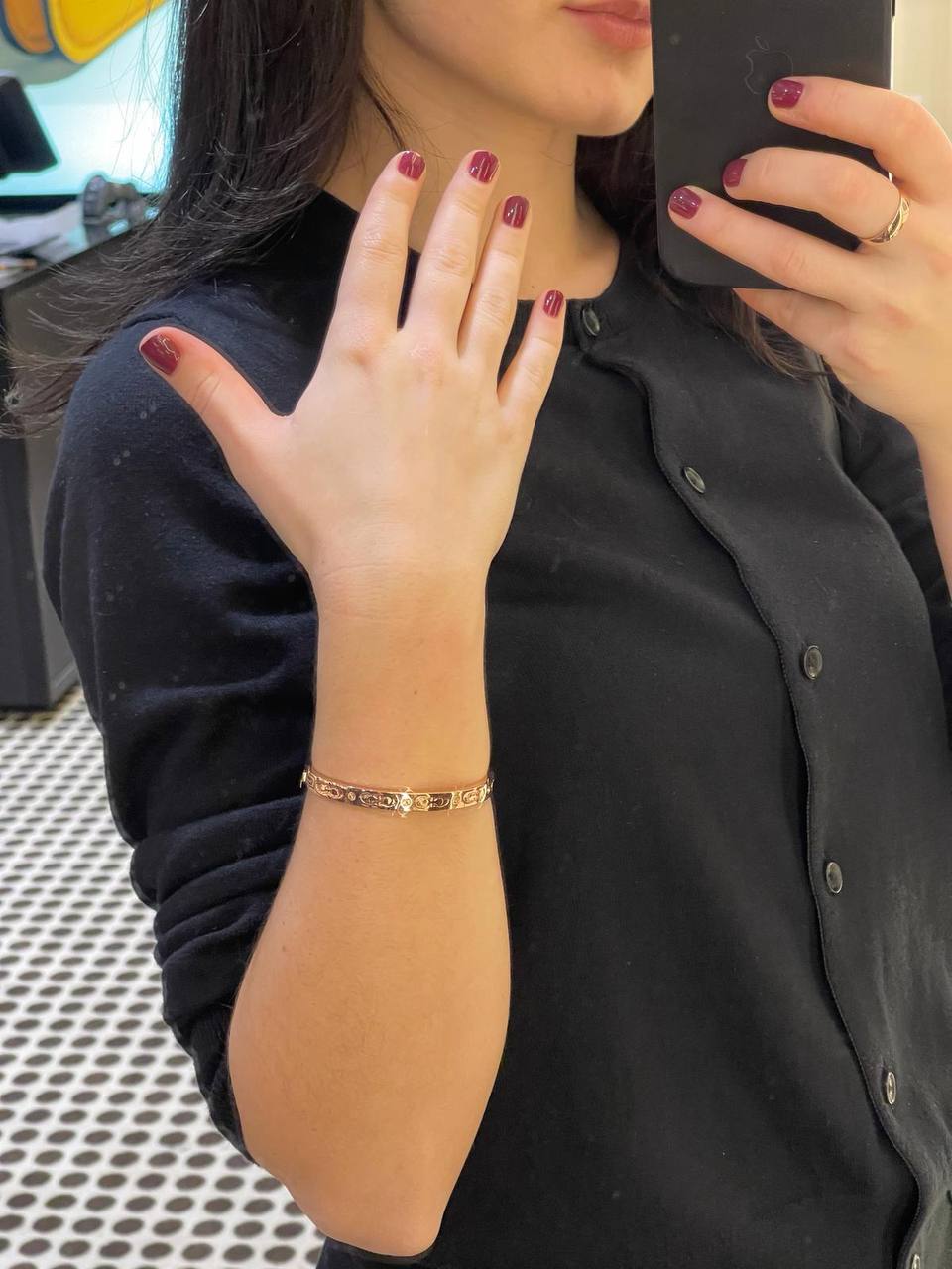 Coach Kissing C Bangle Kadın Bileklik