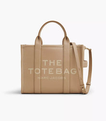 Marc Jacobs The Leather Medium Tote Bag - Camel