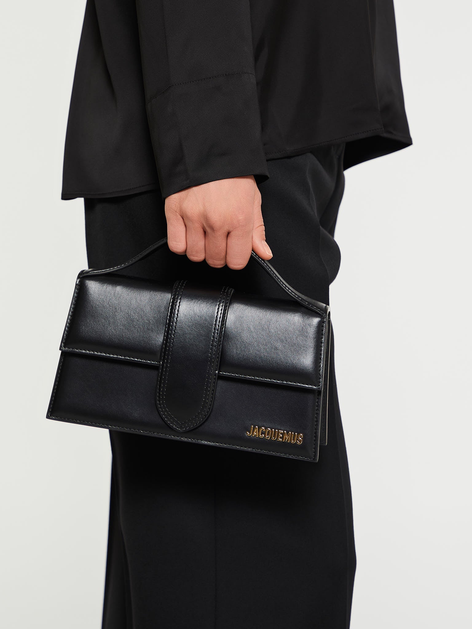Jacquemus The large Bambino Bag - Black