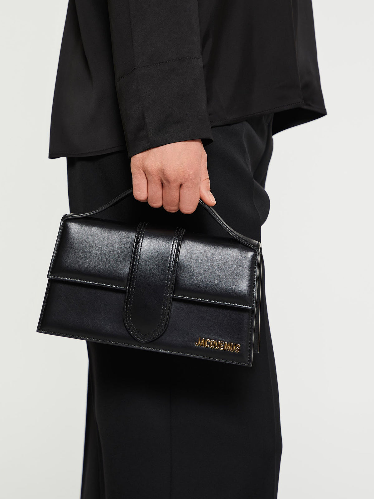 Jacquemus The large Bambino Bag - Black