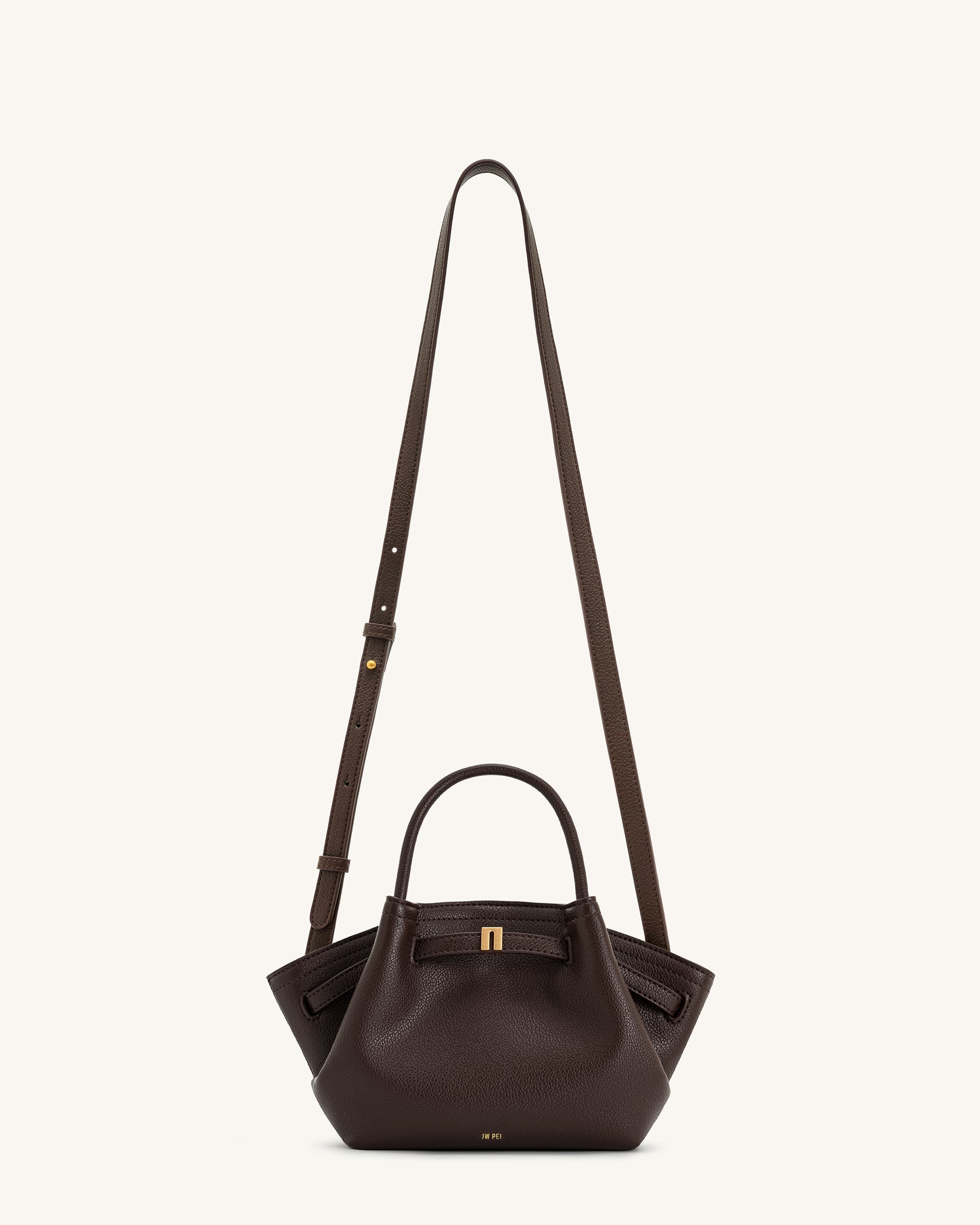 JW PEI Hana Mini Tote Dark Brown Bag