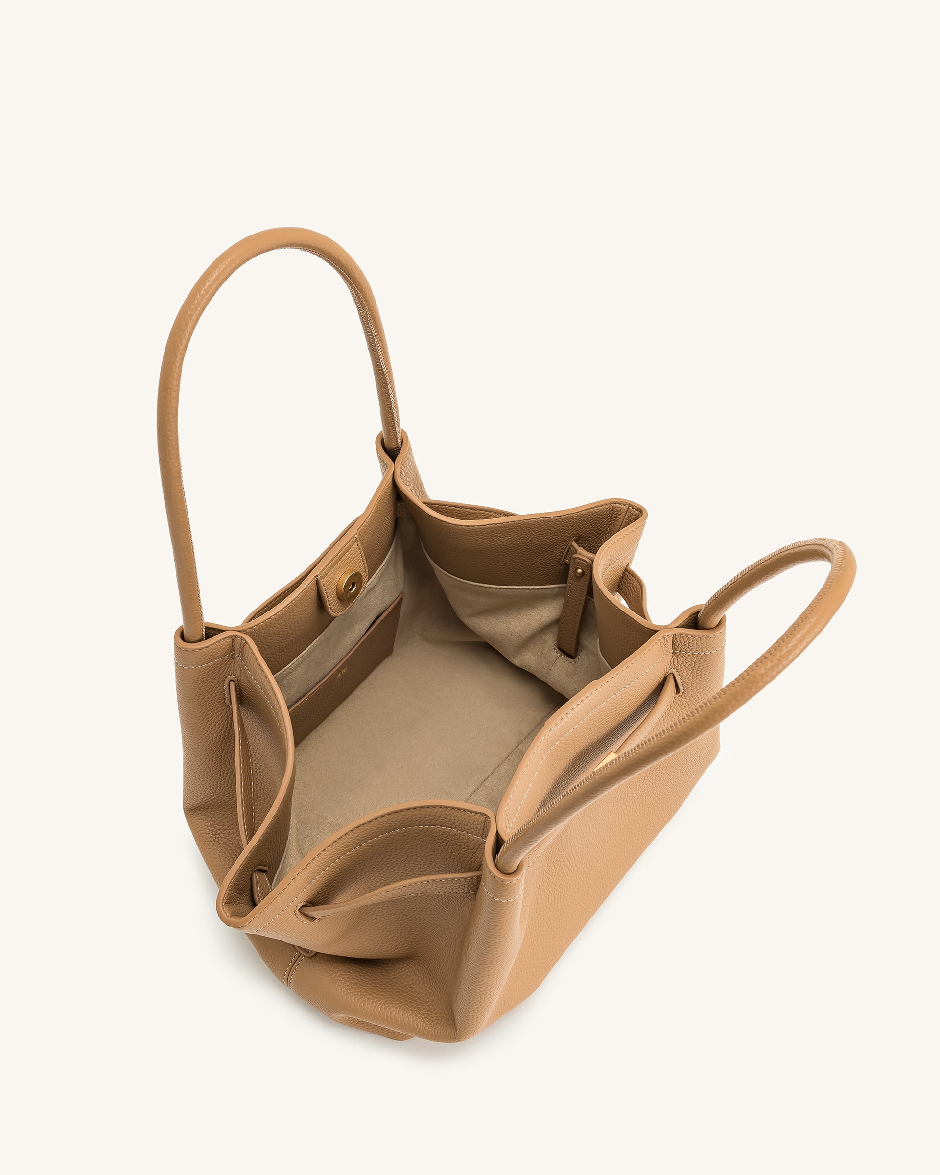 JW PEI Hana Medium Tote Bag - Latte Color – Kanadadan Kapına